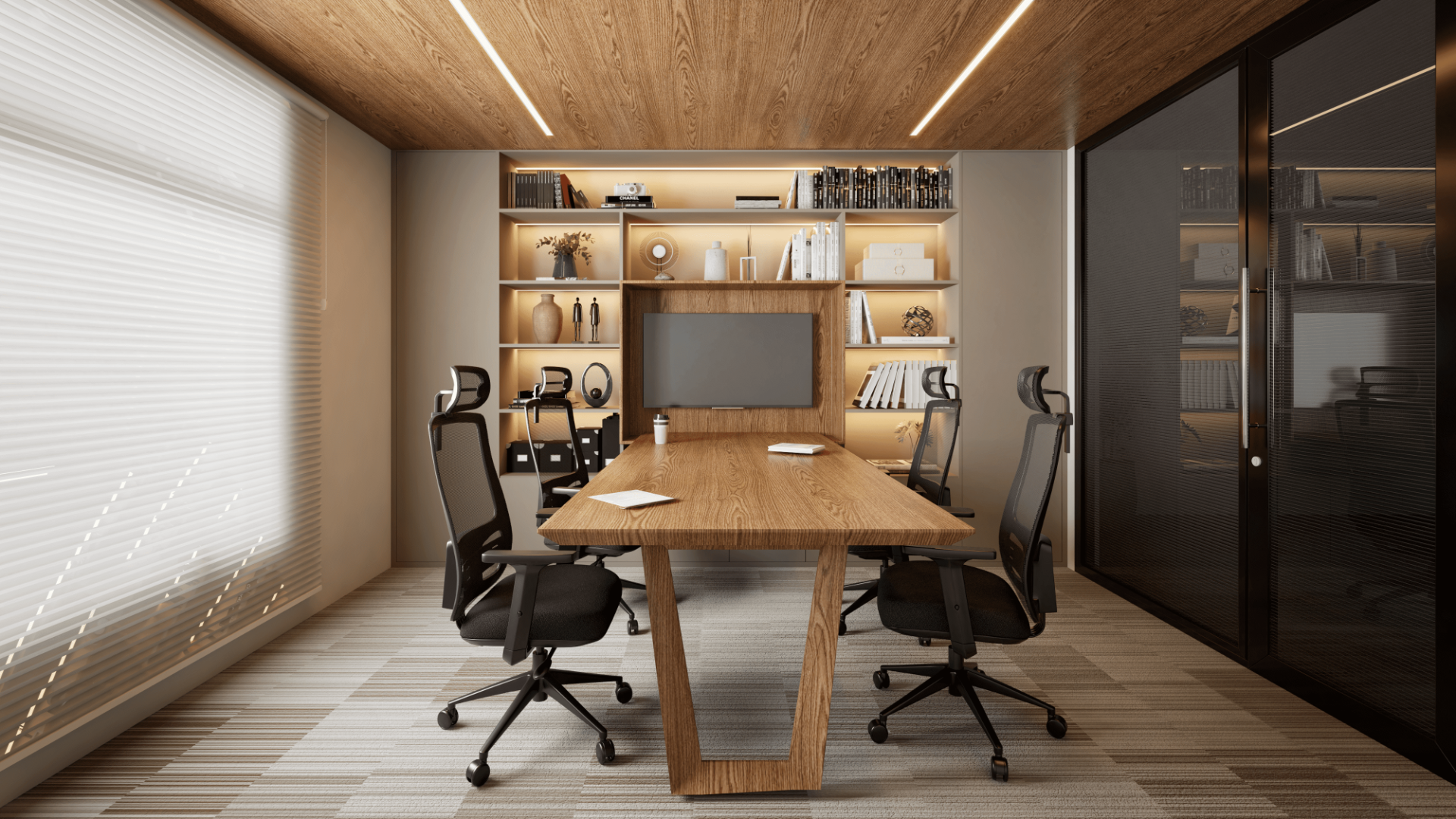 Conforto e Estilo para Escritórios Modernos